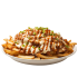 Large loaded beef fries