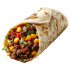 Corn fritters wrap