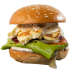Chicken & Haloumi burger
