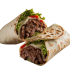 Roast beef wrap